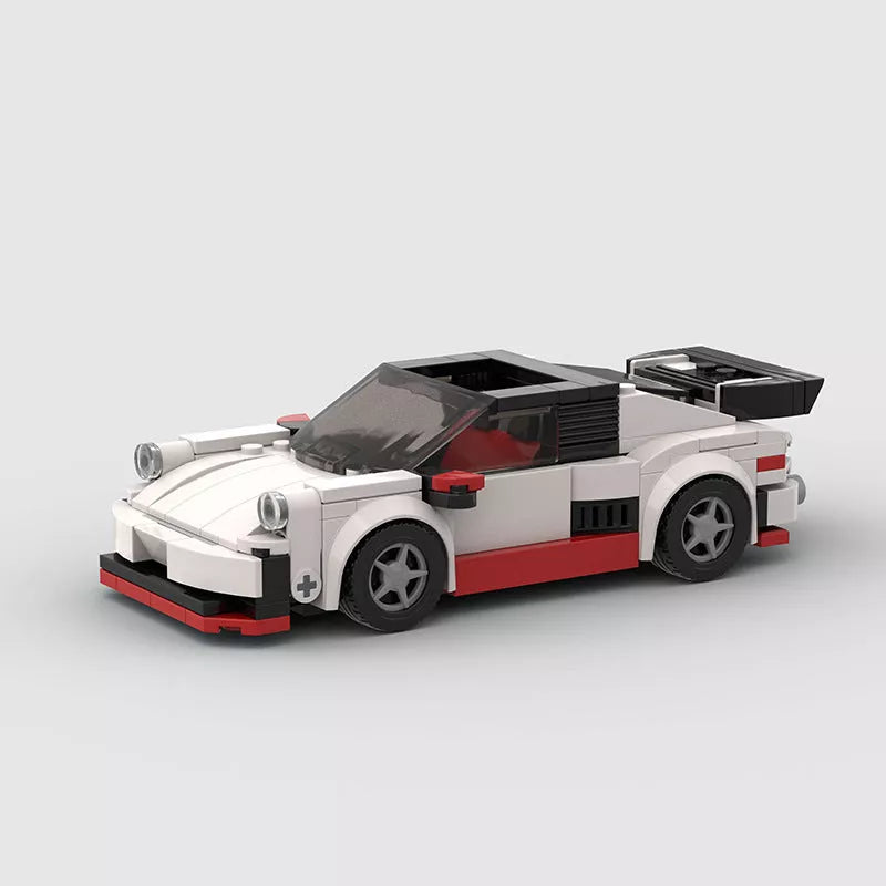 Small Particle Sports Car Moc Puzzle Assembled Children's Building Blocks Toy - Cool Convertible Car Model