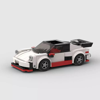 Small Particle Sports Car Moc Puzzle Assembled Children's Building Blocks Toy - Cool Convertible Car Model