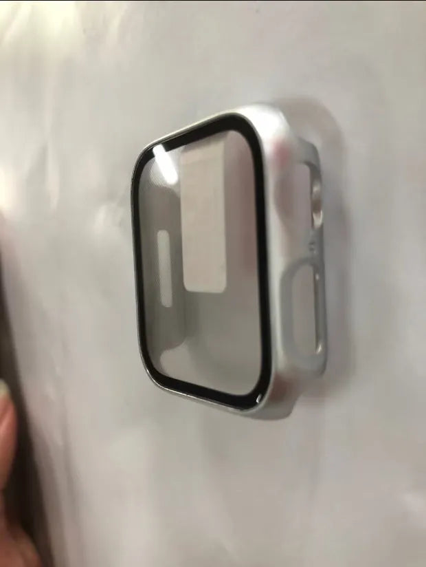 PC Tempered Film protective case for Apple Watch in various colours and sizes.