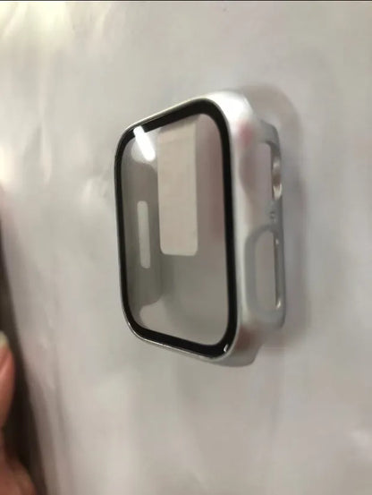 PC Tempered Film protective case for Apple Watch in various colours and sizes.