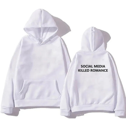 Men's slim fit hoodie with printed spring letter pattern, long sleeves, and hood in polyester material