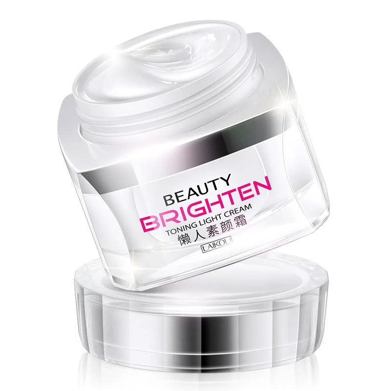 Lazy Face Cream 50g jar, moisturising and brightening skincare product
