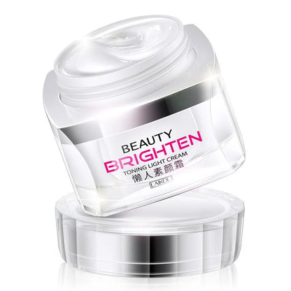 Lazy Face Cream 50g jar, moisturising and brightening skincare product