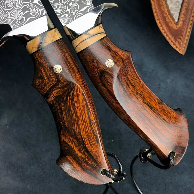 Folding Forging Outdoor Self-defense Knife with multi-purpose hook and bottle opener