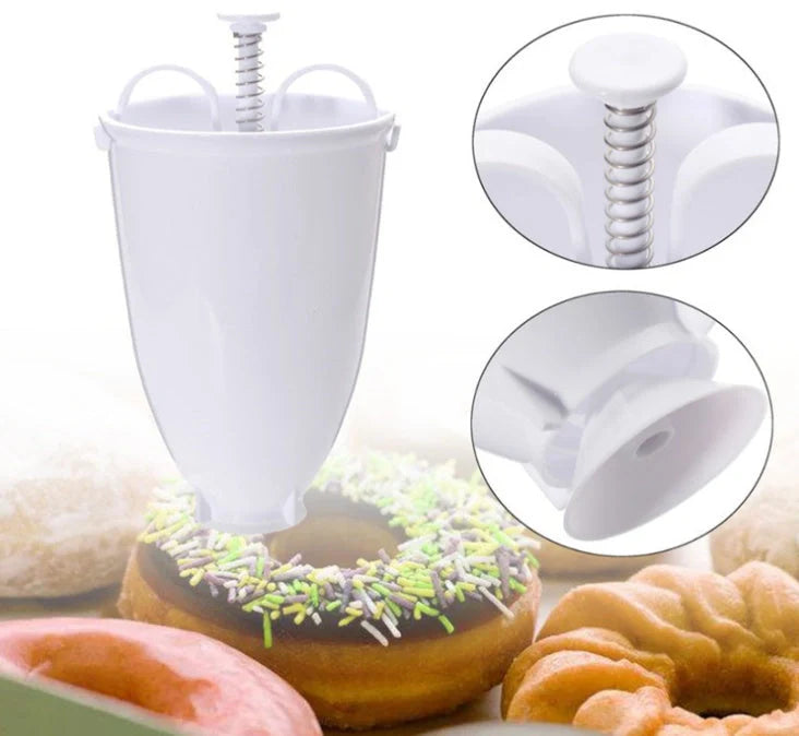 Compact doughnut maker for home baking, professional-style results