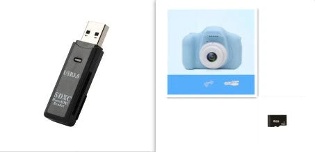 Adorable Cartoon Kids Digital Camera with Vibrant HD Display, Silicone Body, and Creative Filters
