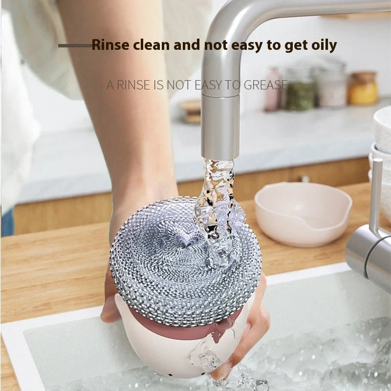 Automatic liquid filling dishwashing brush in cute chicken design with replaceable head