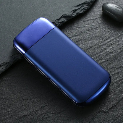 Y10 portable power bank with LCD display showing battery percentage, dual USB ports, and LED light