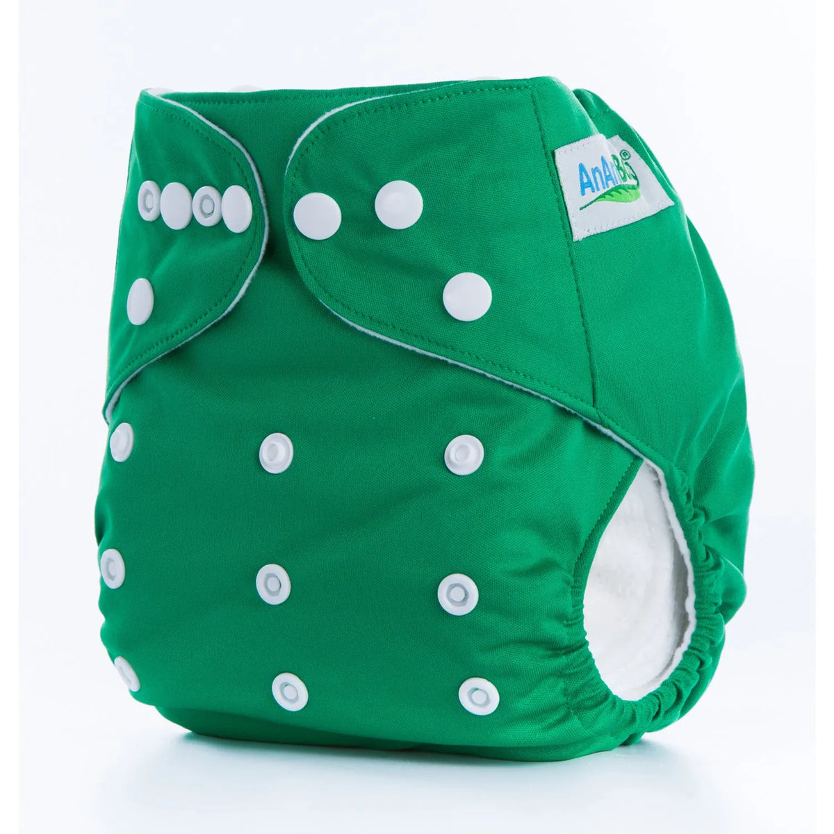 Solid colour leak-proof baby diaper pants with brushed cloth and bamboo charcoal lining, 36.5 x 32.5 cm