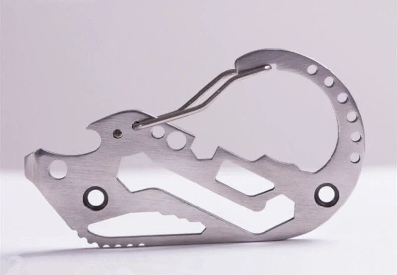 Durable outdoor key clip with bottle opener for adventurers