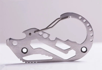 Durable outdoor key clip with bottle opener for adventurers