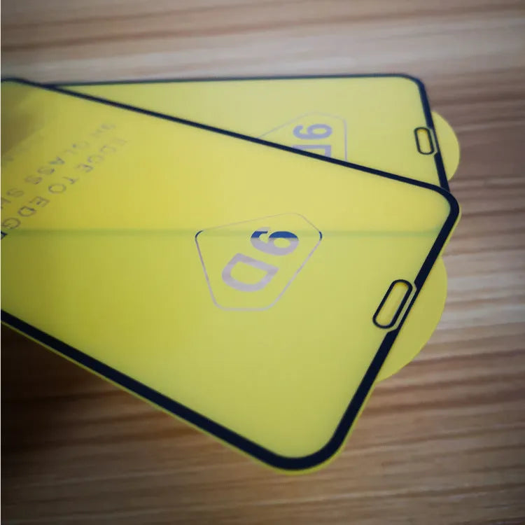 Black border tempered glass screen protector for Xiaomi 10lite, 11lite, and 11t Pro phones