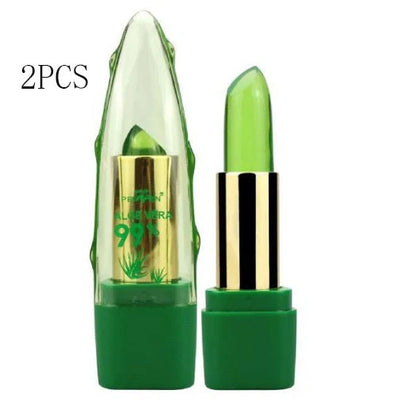 Aloe Vera Gel Color Changing Lipstick Gloss with personalised shade and deep hydration