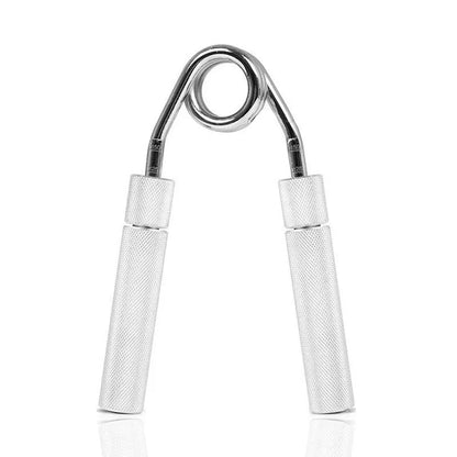 Adjustable metal hand grip strengthener with spring steel and aluminium alloy, 5 resistance levels 50-150 lbs, 3-piece set
