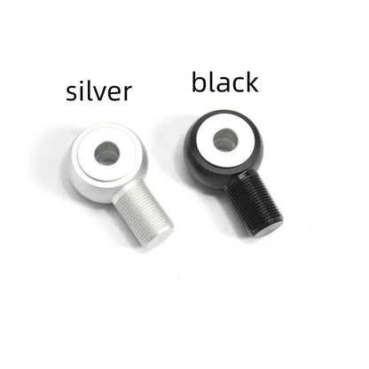 Aluminium alloy motorcycle shock absorber round head conversion kit with height adjustment options