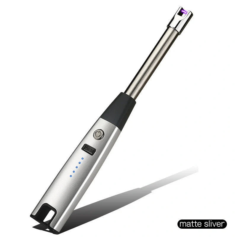 USB rechargeable plasma windproof lighter in various colours with bottle opener and keychain features