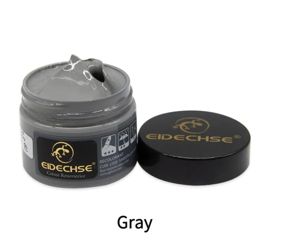 50ml leather repair cream colour restorer paste for car seats, sofas, shoes and wallets in multiple colours