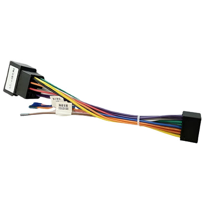 Volkswagen small head low power cord wiring harness with 16-pin connector and 200mm pure copper cable