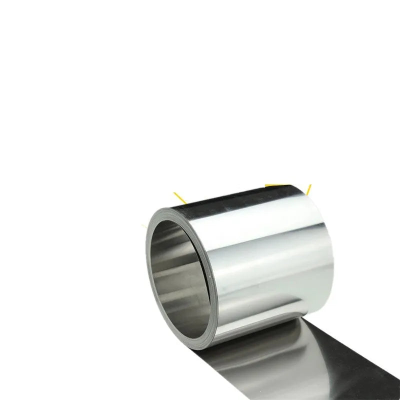 304 stainless steel strip with leather in roll form showing thickness and width options for automotive repair applications