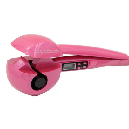 Ceramic pear flower perm hair styling tool with adjustable settings