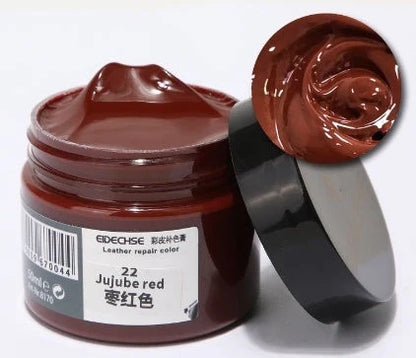 Leather Repair Restoration Kit - Revive Discolored, Scratched, or Faded Leather