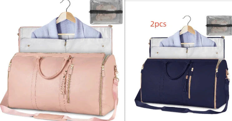 Stylish and durable carry-on travel bag with convenient organization pockets and versatile storage options