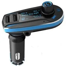 BT618C vehicle Bluetooth MP3 player with LCD screen and FM transmitter for cars