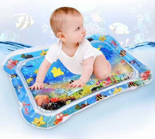 Baby Inflatable Water Mat for toddlers, summer beach play pad