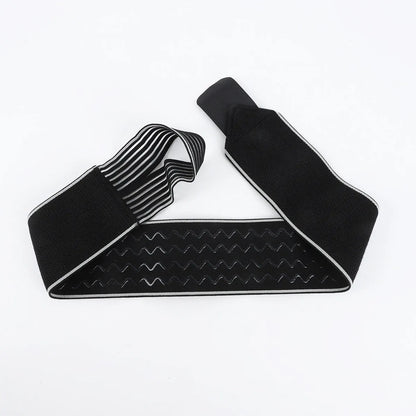 Elastic ankle support bandage for sports winding application in black, blue, or orange free size