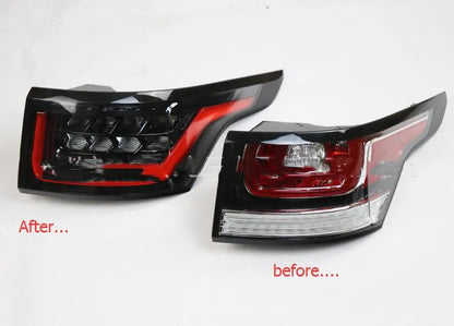 Pair of LED brake lights for car rear bumper, suitable for 2014-2020 models