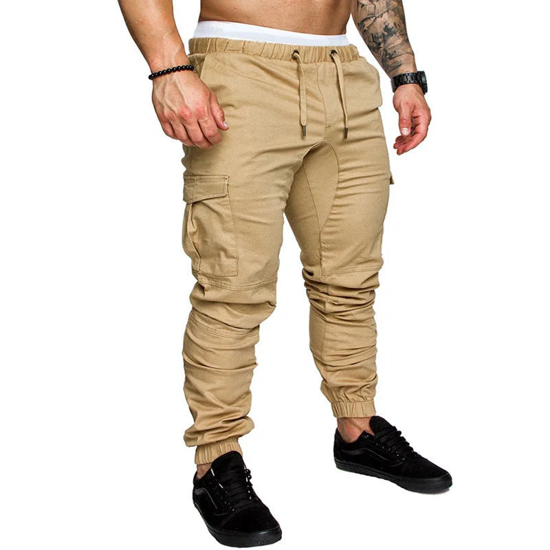 Men's stylish woven casual corset pants in various colours