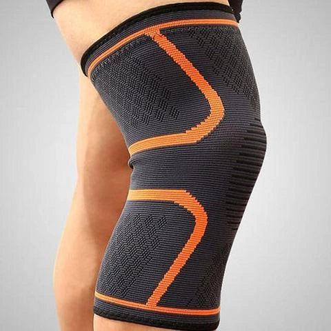 Anti-slip breathable knee support in various colours and sizes