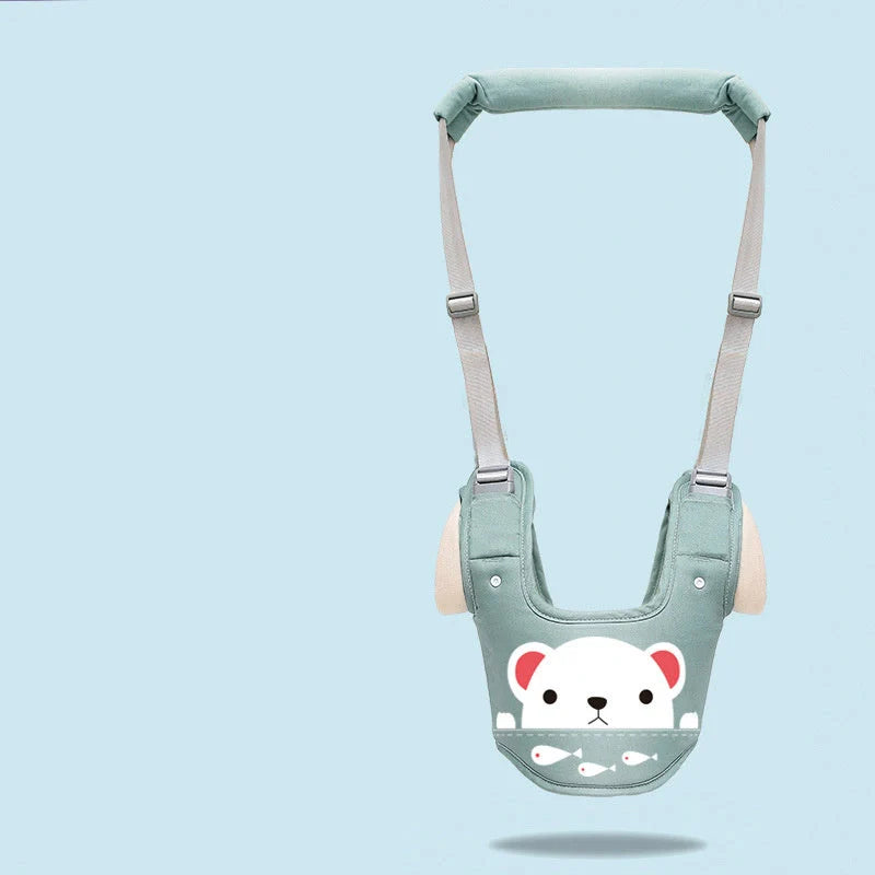 Breathable baby walker harness for toddlers in various colours and designs
