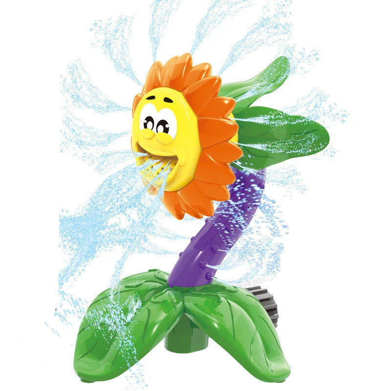 Playful backyard water sprinkler with adorable cactus design, perfect for summer fun and outdoor entertainment