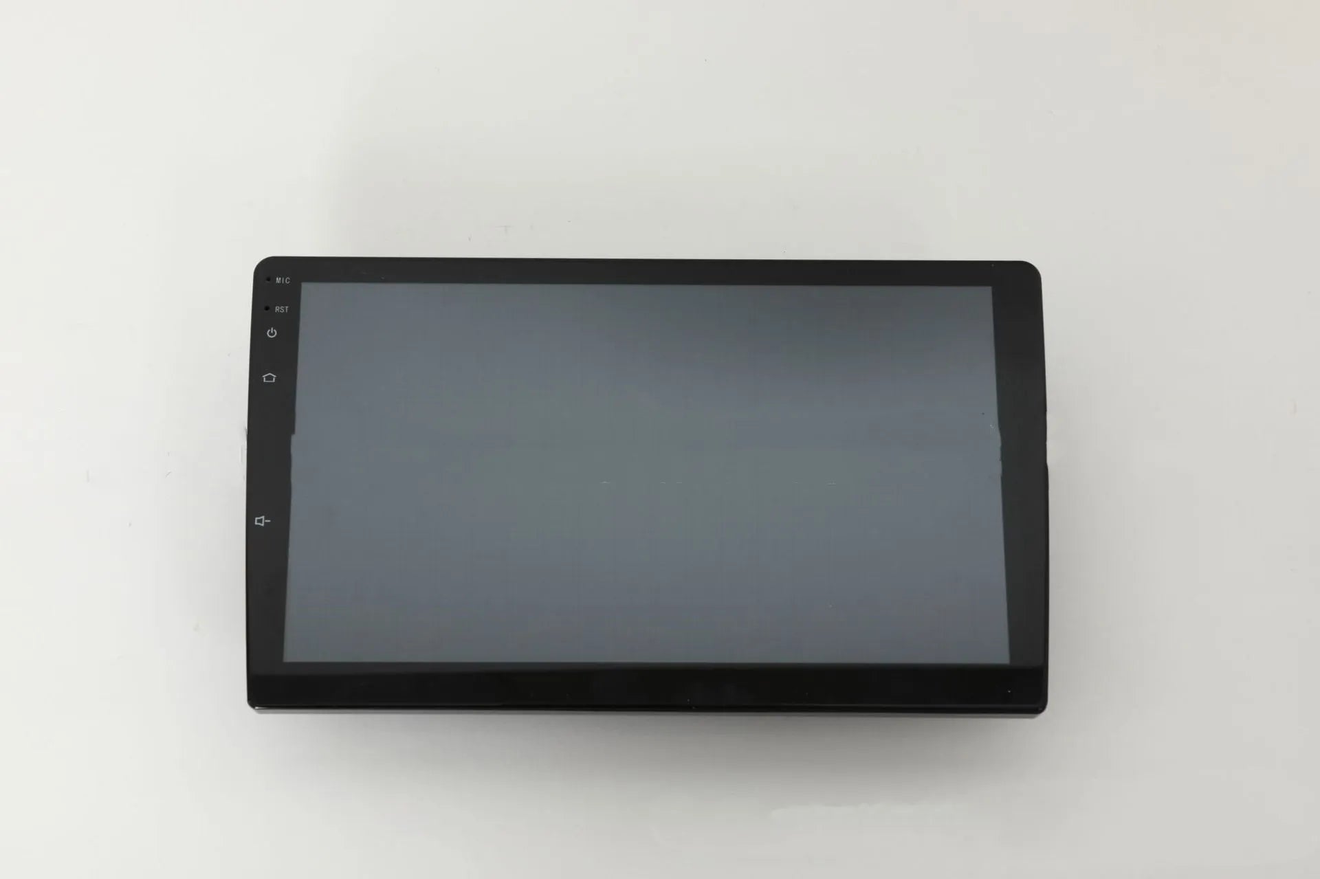 10.1 inch Android car head unit with touchscreen display showing GPS navigation interface