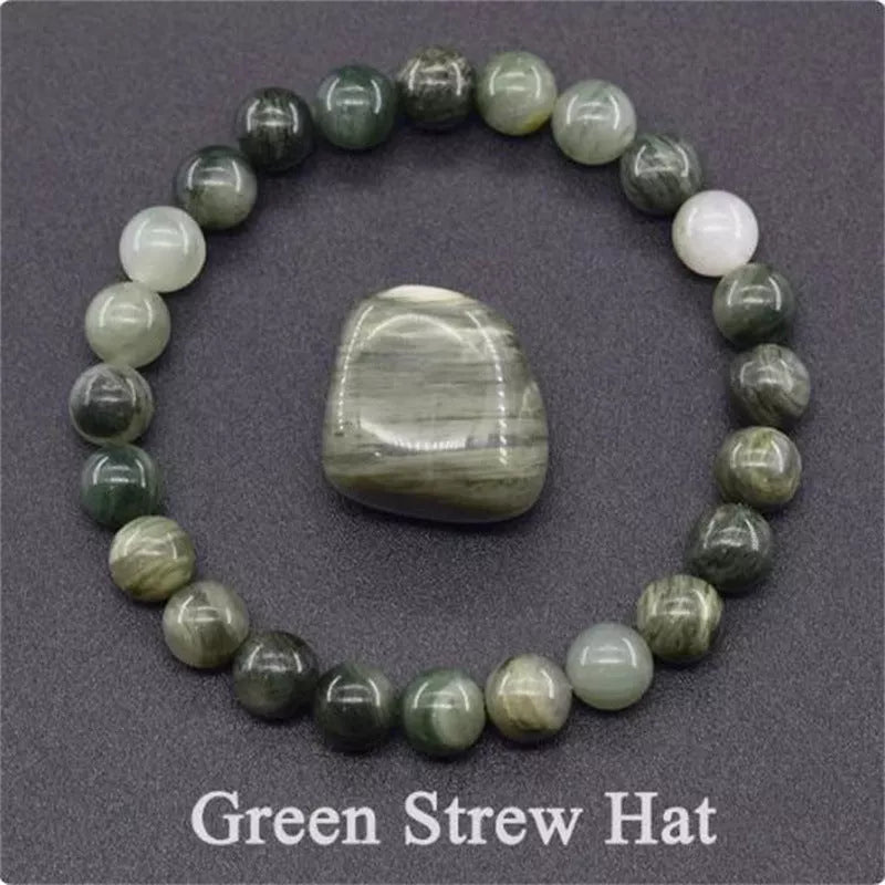 Natural stone tiger eye beaded bracelet for stress relief and yoga