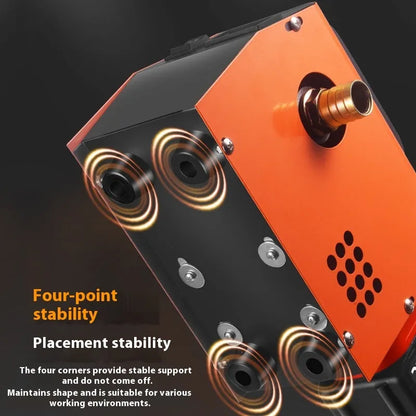 Portable rechargeable oil well pump with aluminium alloy body and lithium battery components