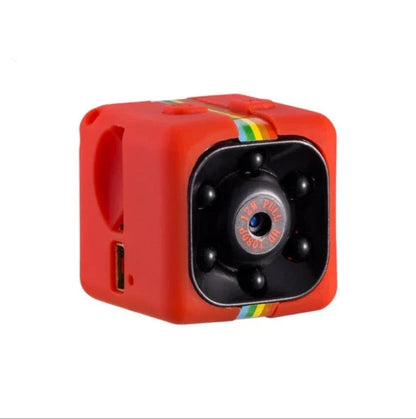 SQ11 Mini Camera with 1080P HD video, night vision, and infrared recording for capturing high-quality footage