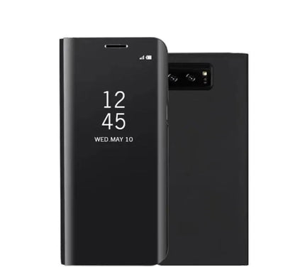 Samsung Galaxy A50 phone case with built-in stand and mirror in six colour options