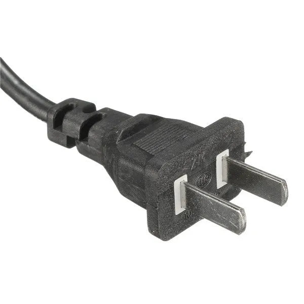 Black 72V20AH electric vehicle charger with compact dimensions and regional plug options
