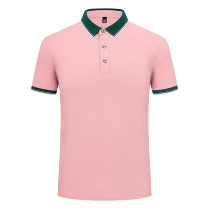 185g print polo shirt in straight pullover fit, short sleeve, colour matching, sizes S to 4XL