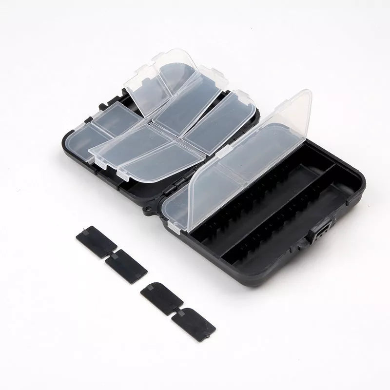 Doug plastic tool box for organising fishing gear accessories, lightweight and durable