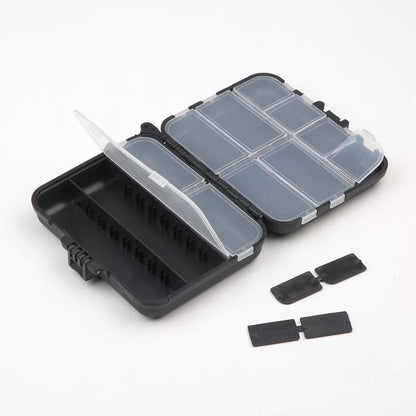 Doug plastic tool box for organising fishing gear accessories, lightweight and durable