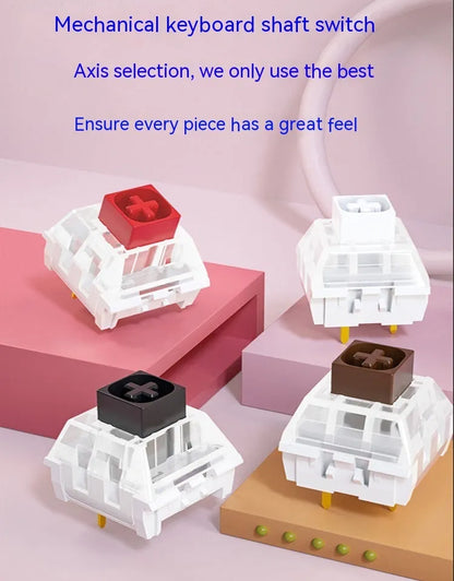 Black and white programmable mini keyboard with RGB backlight and copy/paste keys showing compact 15cm size