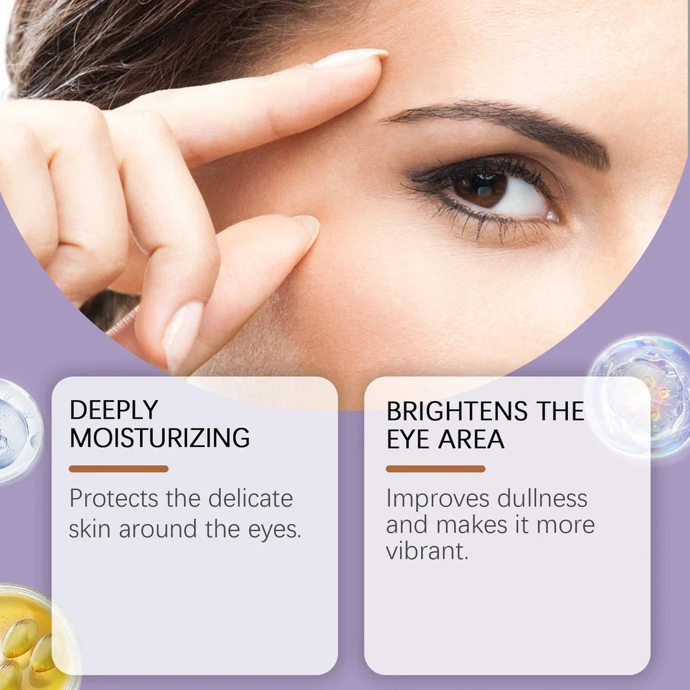 30g eye cream container for gentle hydration and nourishment of delicate eye area skin
