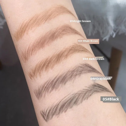 Small Gold Chopsticks ultra-fine eyebrow pencil in five shades for precise brow definition
