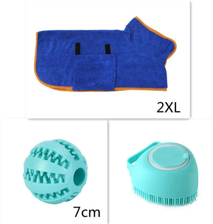 Silicone pet grooming gloves with shampoo dispenser for gentle bathing and massage