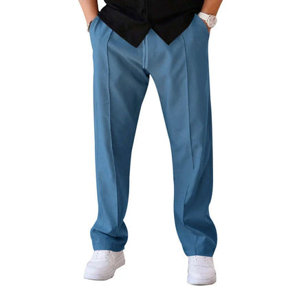 Comfortable and stylish drawstring waist casual pants for men in a variety of colors and sizes