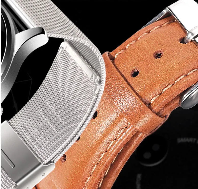 K88H smartwatch showing heart rate monitoring on 1.3-inch IPS screen with optional strap colours