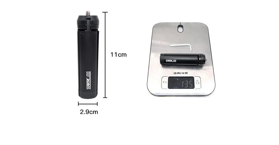 Aluminium alloy handheld bracket for Apple iPhone with tripod mount